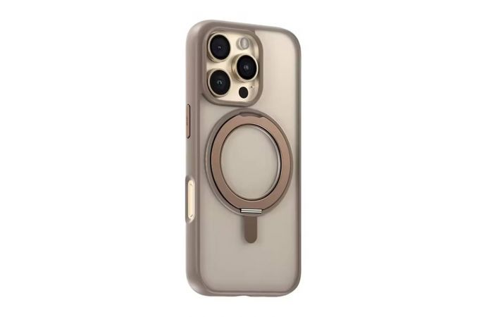 Чехол для iPhone 16 Dfans Jingjia magnetic series  Rose gold