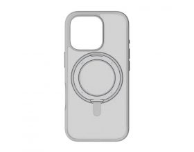 Momax Roller Magnetic case Rotatable Kickstand For IP 16 Pro Grey