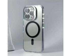 Чехол для iPhone 15 Pro NY-79 Mirror color case Magsafe (Прозрачный)