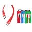 Кабель USB - USB Type-C BOROFONE BU18, 3A (красный) 1,2м (силиконовый)