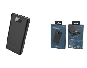 Универсальный дополнительный аккумулятор Power Bank BOROFONE BT2D (30000 mAh) (черный)