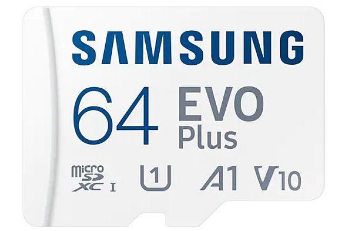 Карта памяти MicroSDXC 64 Gb Samsung EVO PLUS 130Mb/s MB-MC64KA/RU /UHS-I / U1 / V10 / A1