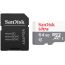 Карта памяти MicroSDXC 64 Gb SanDisk Ultra 100Mb/s SDSQUNR-064G-GN3MA