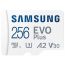 Карта памяти MicroSDXC_256 Gb Samsung EVO PLUS 130Mb/s MB-MC256KA/RU /UHS-I / U3 / V30 / A2