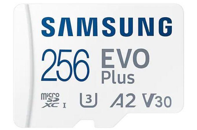 Карта памяти MicroSDXC_256 Gb Samsung EVO PLUS 130Mb/s MB-MC256KA/RU /UHS-I / U3 / V30 / A2