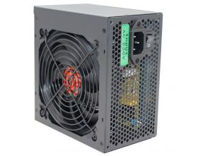 Блок питания Ginzzu CB650 12 см (24+4p,2 PCI-E(6+2), 4*SATA,3*IDE )