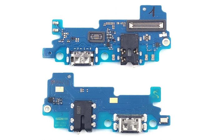 Шлейф для Samsung A315F Galaxy A31 с разъемом зарядки + разъем гарнитуры (плата) org new
