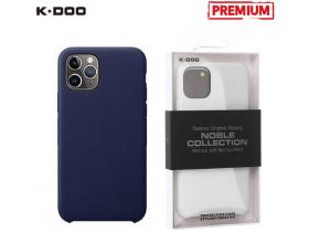 Чехол для телефона K-DOO NOBLE COLLECTION кожаный iPhone 11 (синий)