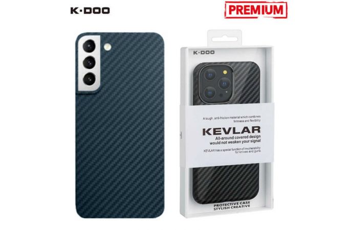 Чехол для телефона K-DOO KEVLAR SAMSUNG Galaxy S22 (синий)