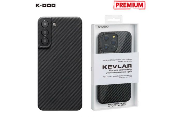 Чехол для телефона K-DOO KEVLAR SAMSUNG Galaxy S23 (черный)