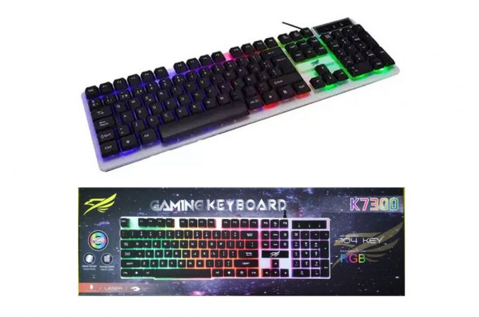 Клавиатура игровая проводная Yelander K7300 (черная)