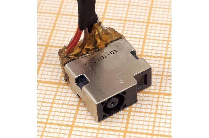 Разъем питания для ноутбука HP 15 series с кабелем (762825-SD1) 4.5см