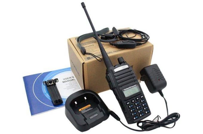 Рация Baofeng UV-82 (UHF/VHF) черный