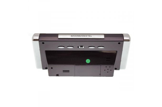 Часы настольные VST 731W-5 (говорящие,температура) (синий)