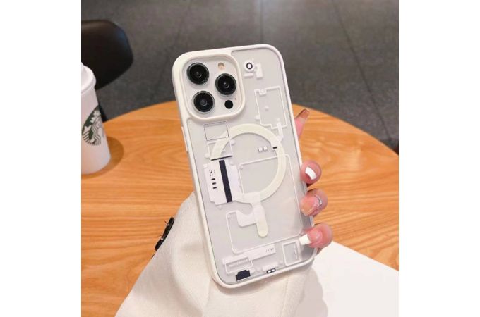 Чехол для телефона Hexacore A16 iphone 15 Pro Max (Белый)