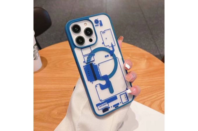 Чехол для телефона Hexacore A16 iphone 15 (Синий)