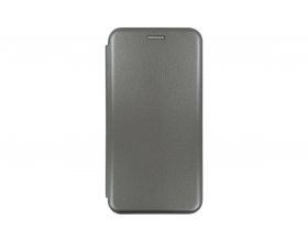 Чехол-книжка Samsung Galaxy A01 (SM-A015)  боковой BF (серебристый)