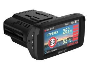 Автовидеорегистратор Slimtec Hybrid X Signature + радар-детектор