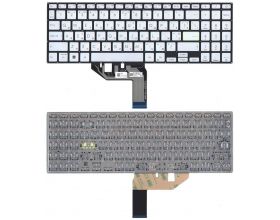 Клавиатура для ноутбука Asus VivoBook X513E серебристая