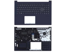 Клавиатура для ноутбука Asus VivoBook X513E топкейс синий