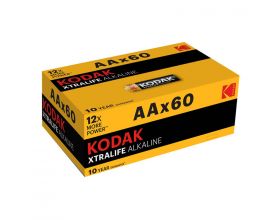 Батарейка алкалиновая KODAK LR6/60BOX XTRALIFE Alkaline (цена за бокс 60 шт.)