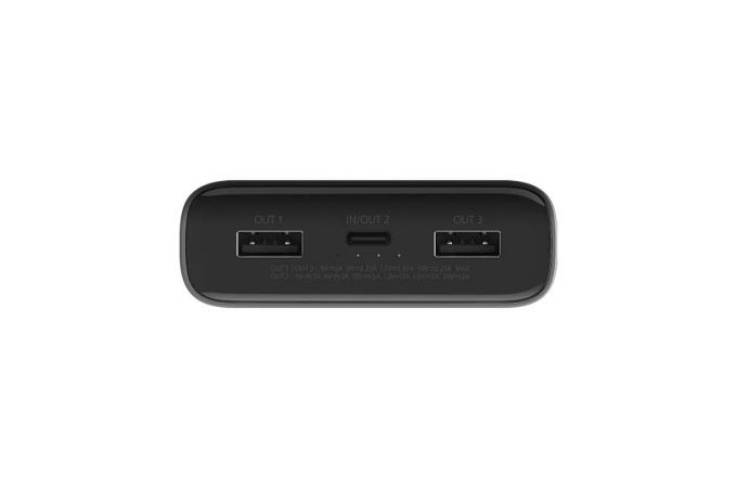 Универсальный дополнительный аккумулятор Power Bank XIaomi 50W Power Bank 20000mAh, Fast Charge PB200SZM черный