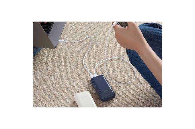 Универсальный дополнительный аккумулятор Power Bank Xiaomi Mi Pocket Edition Pro, 10000mAh, PB1030ZM, синий