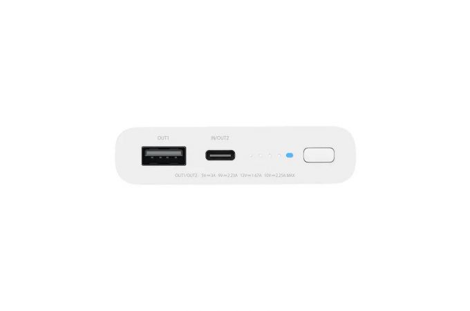Универсальный дополнительный аккумулятор Power Bank Xiaomi Mi Wireless Power Bank 10000 mAh 10 W (WPB15PDZM) sku: BHR5212CN белый