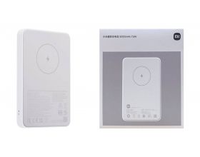 Универсальный дополнительный аккумулятор Power Bank Xiaomi Mi 7.5W Power Bank 5000mAh Magsafe, WPB0507, белый