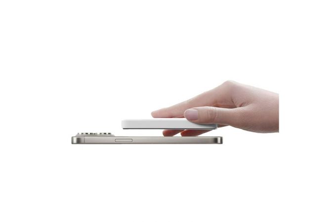 Универсальный дополнительный аккумулятор Power Bank Xiaomi Mi 7.5W Power Bank 5000mAh Magsafe, WPB0507, белый