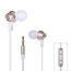 Наушники вакуумные проводные Remax RM-610D (белый)