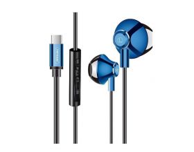 Наушники вакуумные проводные Mingge M28i штекер Type-C (цвет в ассортименте)