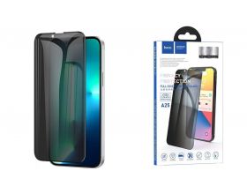 Защитное стекло дисплея iPhone 13 Mini (5.4) HOCO A25 Full-screen anti-drop and privacy-proof tempered film черное