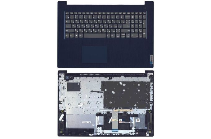 Клавиатура для ноутбука Lenovo Ideapad 3-17 топкейс синий