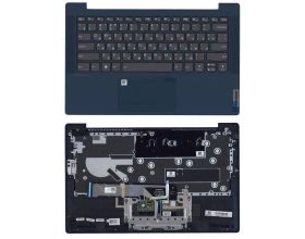 Клавиатура для ноутбука Lenovo Ideapad 5-14IIL05 топкейс синий