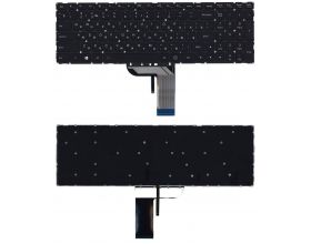Клавиатура для ноутбука Lenovo IdeaPad 700 700-17ISK черная без рамки с подсветкой