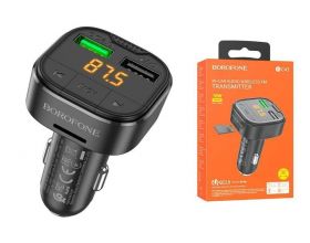 FM-Модулятор BOROFONE BC43 Flash QC3.0 car BT FM transmitter
