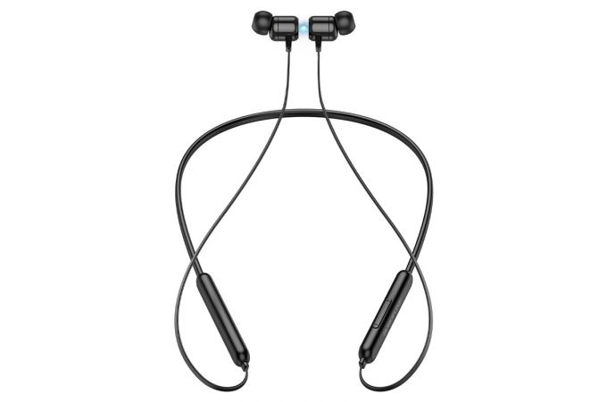 Наушники вакуумные беспроводные BOROFONE BE58 Neck hanging wireless BT headset Bluetooth (черный)