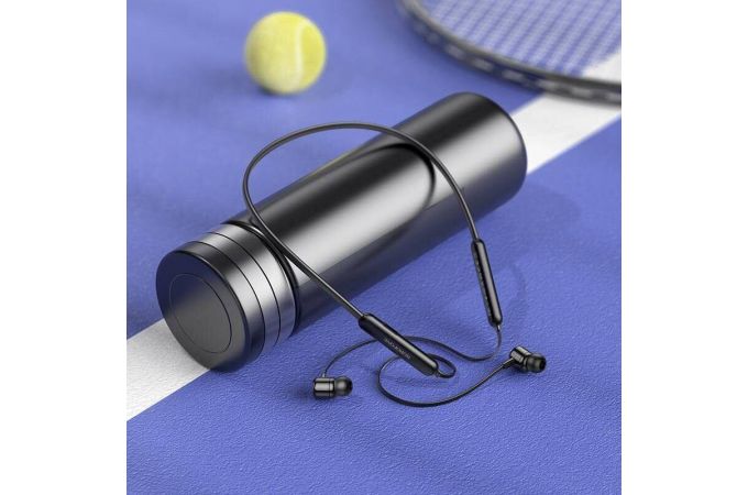 Наушники вакуумные беспроводные BOROFONE BE58 Neck hanging wireless BT headset Bluetooth (черный)