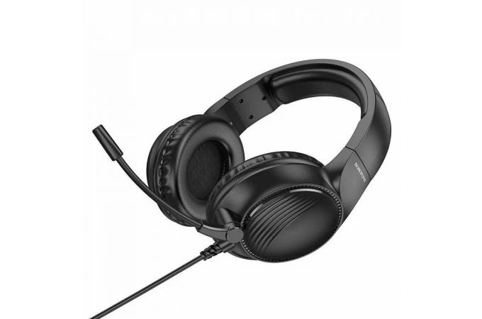 Наушники мониторные проводные BOROFONE BO109 Bountiful (черный)