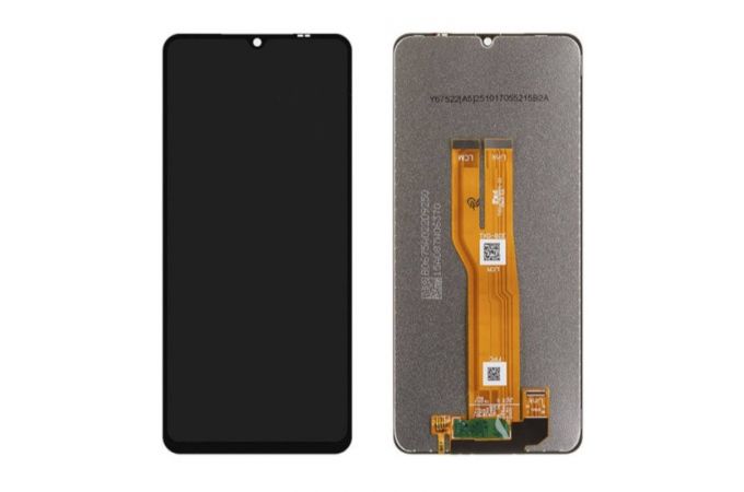 Дисплей для Samsung A075F Galaxy A07 4G Black в сборе с тачскрином 100%