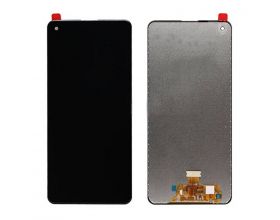 Дисплей для Samsung A217F Galaxy A21s Black в сборе с тачскрином, орг