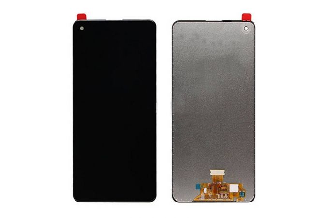 Дисплей для Samsung A217F Galaxy A21s Black в сборе с тачскрином, орг