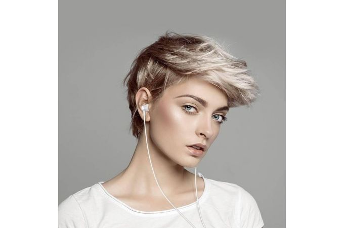 Наушники вакуумные проводные BOROFONE BM-21 (белый)