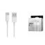 Кабель USB - USB Type-C BOROFONE BX3, 3A (белый) 1м (в колбе)