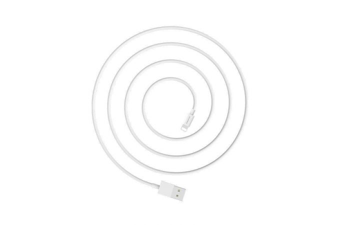 Кабель USB - Lightning BOROFONE BX3, 2,4A (белый) 1м (в колбе)