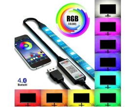 Лента светодиодная Огонек OG-LDL07 RGB Bluetooth 2м