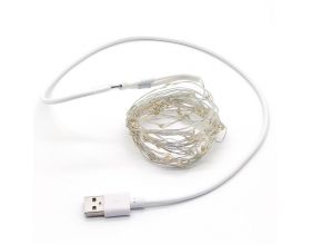 Лента светодиодная Огонек OG-LDL08 Белая 5м (USB)