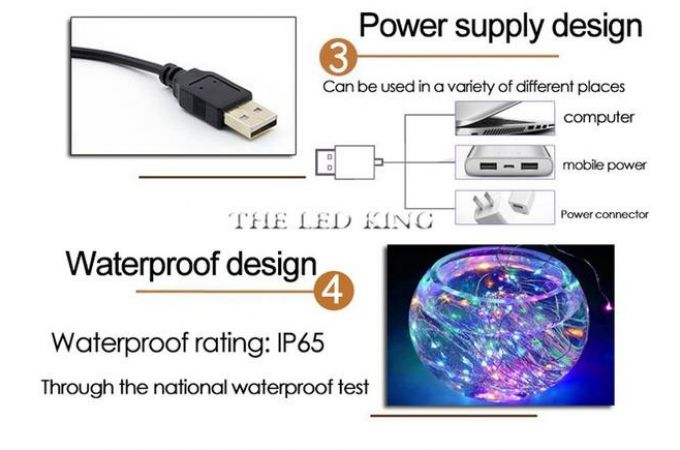 Лента светодиодная Огонек OG-LDL08 Желтая 5м (USB)