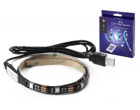 Лента светодиодная Огонек OG-LDL09 RGB 1м (USB)